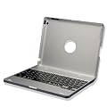 Bluetooth Keyboard case Schale Schutzh�lle Englisch QWERTY Tastatur f�r iPad2 2G