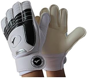 Child's Soccer goalkeeper gloves for kids Football latex goalie gloves Children (Size 4)