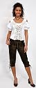 Trachten SHIRT May Carmenstil weiss Landhausmode