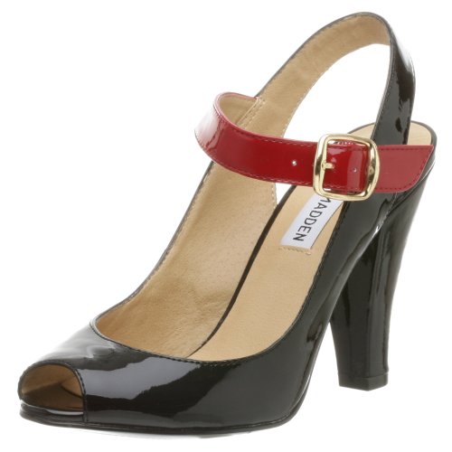 Steve Madden Women's Tinah Peep Toe Pump