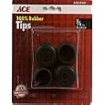 SHEPHERD HARDWARE 51241 CHAIR LEG RUBBER STRAIGHT TIP 7/8"