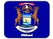 US State Flag - Midland, Michigan (MI) Mouse Pad