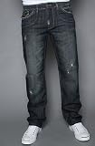 LRG The Unspoken Heard True Straight Fit Jean in Dark Indigo,Denim for Men