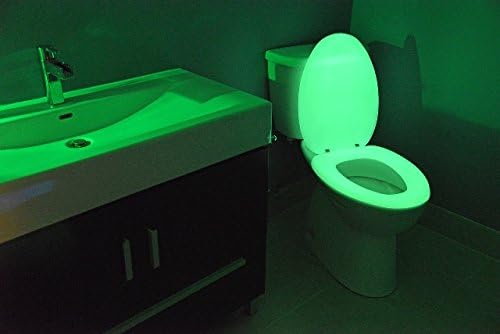 Potty Glow NG600GR Night Glow Green Elongated Toilet Seat