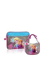 Disney Bandolera + Funda para Tablet Sisters Forever (Multicolor)