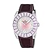 Festina Women's Dream F16540/7 Purple Rubber Quartz Watch with Silver Dial