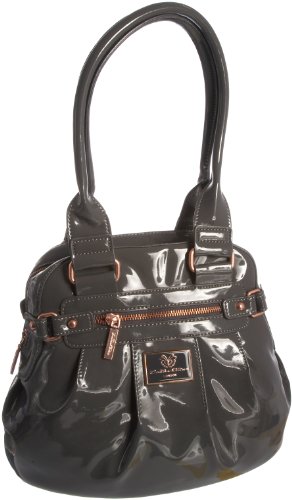 Zandra Rhodes Womens Ruby 01 Tote Bag Grey