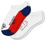 NBA New Jersey Nets Mens Socks, 2-Pack, Ankle Socks
