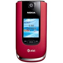 Nokia 6350 Red No Contract AT&T Cell Phone 