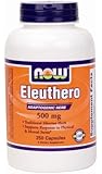 Now Foods Eleuthero 500mg, 250 Capsule