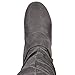 Journee Collection Womens Regular Sized and Wide-Calf Slouch Buckle Microsuede Boot