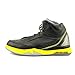 Jordan Flight Remix Men Round Toe Leather Black Basketball Shoe