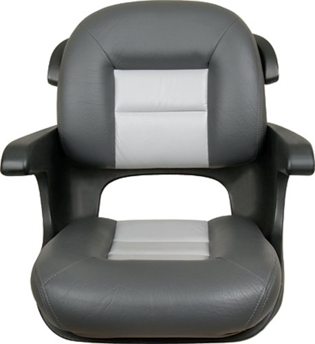 Tempress Elite Low Back Helm Seat, Charcoal/Gray 