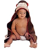 (エイチケーエイチ) HKH おくるみ アニマル タオル (サルさん)