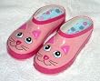 Western Chief - Women's Pink Kitty Rain/Garden Clogs