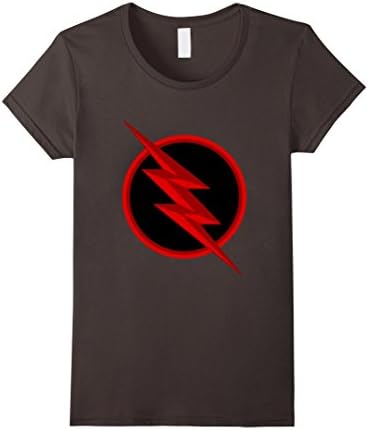 Women's Reverse Flash Logo Funny Tee T shirt Small Asphalt