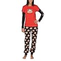 Paul Frank for Target Juniors' Core Julius Block Microfiber PJ Set - Red