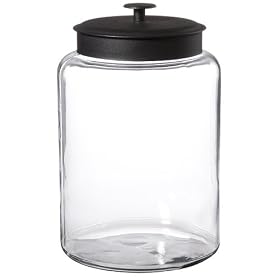 Montana Canister with Black Lid - 2.5 gal. by 