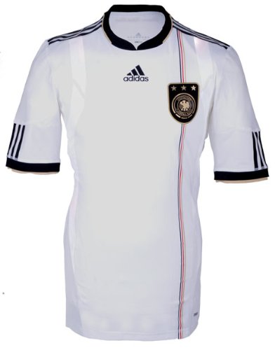 Adidas DFB Home Techfit / Powerweb Trikot Shirt WM 2010 EM weiß L