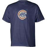 Chicago Cubs Distressed 'Crawling Bear' Shirt by Majestic Athletic