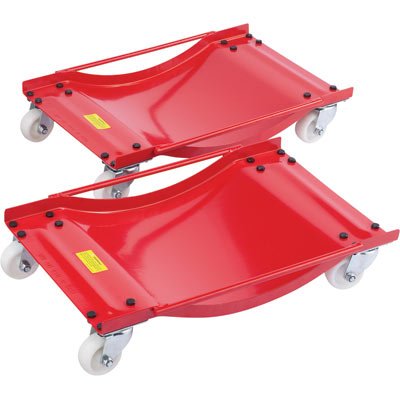 Northern Industrial Auto Wheel Dollies - Pair, 1000-Lb. Capacity Each