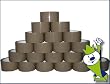 Paketklebeband Braun 24 Rollen 50mm x 66m
