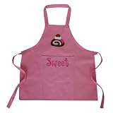 Girls Pink Sweet Cake Roll Apron