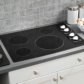 GE 30 Built In CleanDesign White Electric Cooktop GE 30