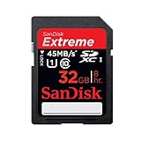 SanDisk Extreme - Flash memory card - 32 GB - Class 10 -SDHC
