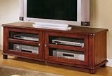 Walnut Finish TV Stand