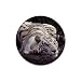 White Bengal Tiger Rubber Round Coaster (4 pack)