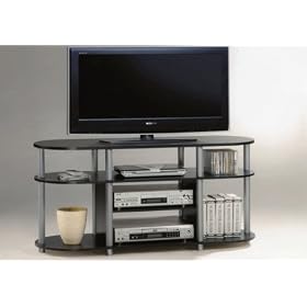 NEW Wooden TV DVD Stand by ezhomespree
