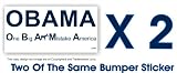 Anti Obama One Big A$$ Mistake America Bumper StickerTwo Bumper Stickers