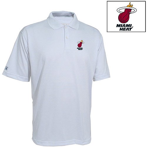 Antigua Miami Heat Men's Control Polo