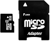 Carte Memoire MicroSd 8Go+Adaptateur pour Samsung S8530 Wave II