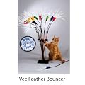 Vee Purrfect Feather Bouncer Cat Toy by Vee Enterprises