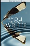 If You Want to Write: A Book about Art, Independence and Spirit