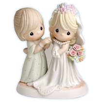 Precious Moments Beautiful And Blushing, My Baby's Now A Bride