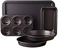 Sunbeam 76893.05 Kitchen Bake 5-Piece Bakeware Set, Carbon Steel