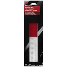 3M Scotchlite High Visibility Reflective Strip, 2-Inch by 12-Inch
