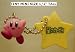 Nintendo Kirby Figure Keychain NORMAL JUMP Kirby(Tiny Mini Keychain)