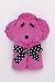 poodle31 - Hot Pink PoodleHooded Towelby Tubbies