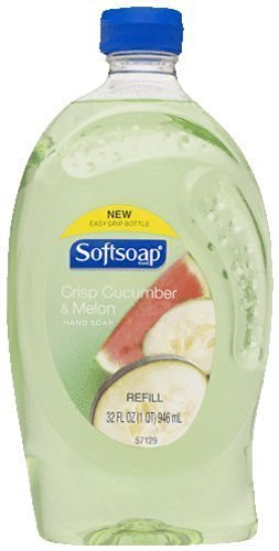 Softsoap Crisp Cucumber & Melon Liquid Hand Soap Refill 32 Ounce