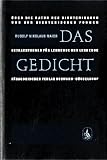 Das Gedicht - Rudolf Nikolaus Maier
