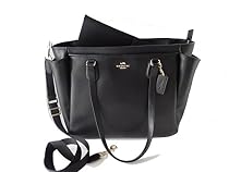 Coach F35414 Large Diaper Tote Travel Bag Coated Canvas Brown Black $495
