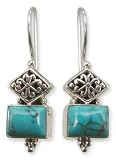 Earrings, 'Peaceful Lagoon'