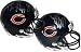 Bernard Berrian and Tommie Harris Chicago Bears Autographed Riddell Mini Helmet Superstar Package