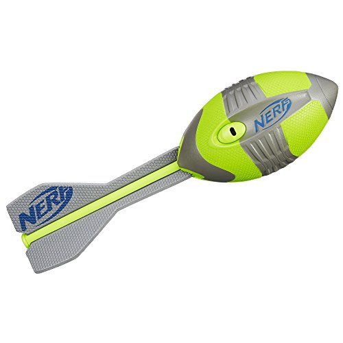 Nerf sports aero howler football, green