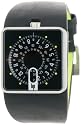 Lip Cr&eacute;ateur - 1871252 - Prisca Briquet - Montre Homme - Quartz Analogique - Cadran Noir - Bracelet Cuir Noir
