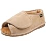 Old Friend Men's Step-In Open-Toe Slipper,Chestnut,Large (Men's 10.5-11.5 M)
